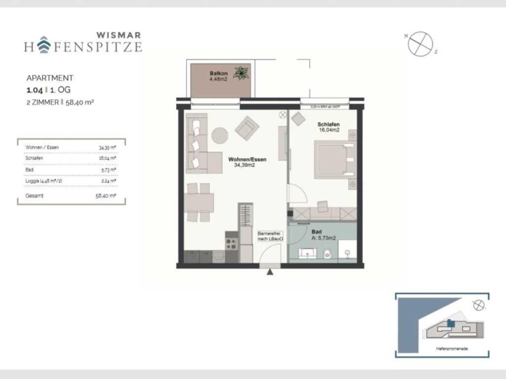Ferienwohnung Hafenspitze App. 04 Wißmar Exterior foto